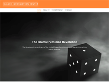 Tablet Screenshot of islamicinformationcenter.org